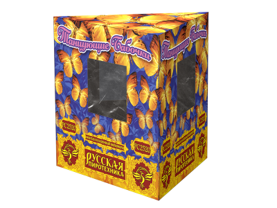 Танцующие бабочки Пиротехнический фонтан купить в Москве | salutsklad.ru