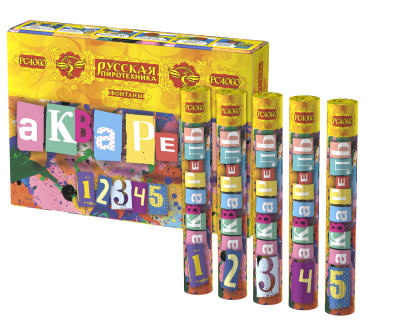 Акварель Фонтан пиротехнический купить в Москве | salutsklad.ru