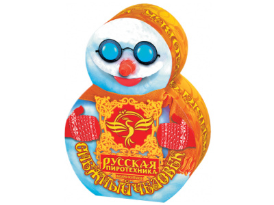 Снежный человек Пиротехнический фонтан купить в Москве | salutsklad.ru