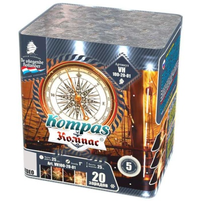 Компас Батарея салютов купить в Москве | salutsklad.ru
