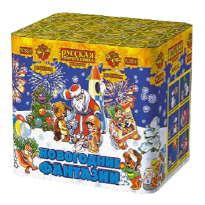 Новогодние фантазии New Салют купить в Москве | salutsklad.ru